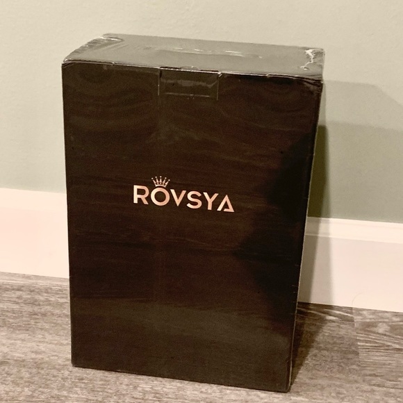 Red Wine Glasses Set of 2 - 21oz-Large Hand Blown Crystal Burgundy Glasses - Picture 5 of 5